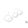 Embouts de tuyau d'échappement chromés - Pièce d'origine BMW 2x82120151088 Embouts de tuyau d'échappement chromés - Pièce d'origine BMW 2x82120151088
