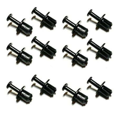 Ensemble de 12 bouchons d'expansion pour garniture intérieure et extérieure - Pièce d'origine BMW 17111712963.