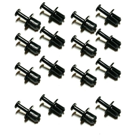 Ensemble de 16 bouchons d'expansion pour garniture intérieure et extérieure - Pièce d'origine BMW 17111712963.