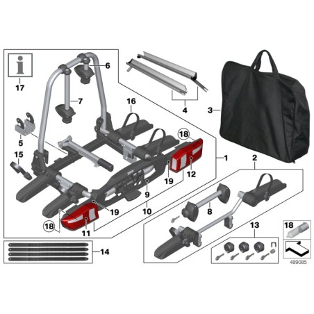 Kit d'expansion pour 3r - Pièce d'origine BMW 82722234059