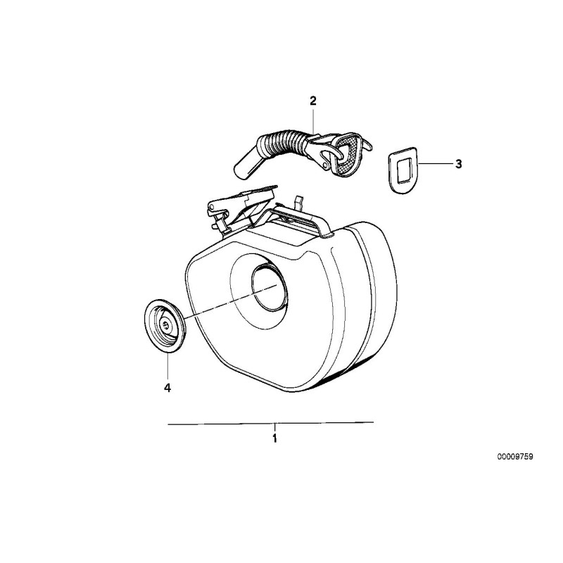Réservoir d'expansion - Pièce d'origine BMW 82119413174