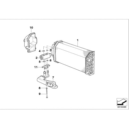 Valve d'expansion - Pièce d'origine BMW 64116981454
