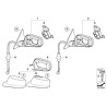 Rétroviseur extérieur gauche - Pièce d'origine BMW 51167003449 Rétroviseur extérieur gauche - Pièce d'origine BMW 51167003449