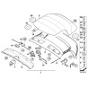 Ensemble de fixation - Pièce d'origine BMW 54317127044 Ensemble de fixation - Pièce d'origine BMW 54317127044