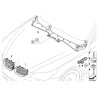 Emblème de grille de garde-boue Autocollant 1 pièce - Pièce d'origine BMW 51137898311 Emblème de grille de garde-boue Autocollant 1 pièce - Pièce d'origine BMW 51137898311