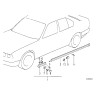 Garde-boue Moulure de bas de caisse Côté conducteur (gauche) - Pièce d'origine BMW 51711947059 Garde-boue Moulure de bas de caisse Côté conducteur (gauche) - Pièce d'origine BMW 51711947059