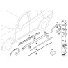 Garde-boue Extension d'élargissement d'arc de roue droit O/S - Pièce d'origine BMW 51778037292 Garde-boue Extension d'élargissement d'arc de roue droit O/S - Pièce d'origine BMW 51778037292