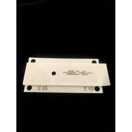 Insigne d'aile / d'aile avant gauche - Pièce d'origine BMW 51147033255 Insigne d'aile / d'aile avant gauche - Pièce d'origine BMW 51147033255