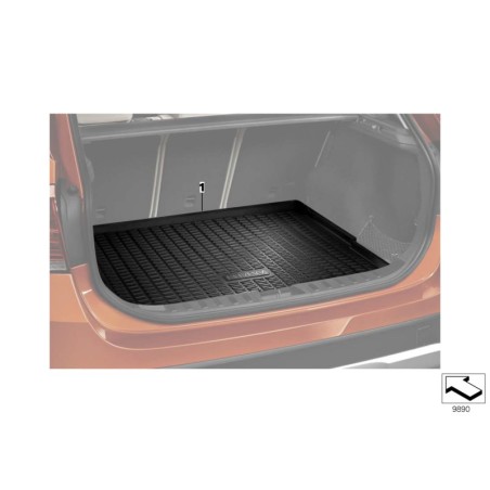 Tapis de coffre de protection ajusté - Pièce d'origine BMW 51470306042 Tapis de coffre de protection ajusté - Pièce d'origine BMW 51470306042