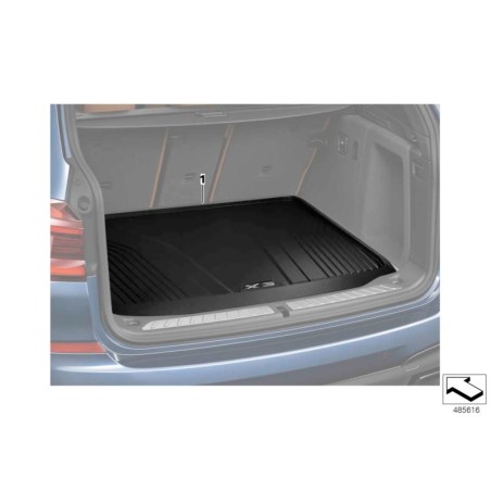 Tapis de compartiment à bagages ajusté - Pièce d'origine BMW 51472451589 Tapis de compartiment à bagages ajusté - Pièce d'origine BMW 51472451589