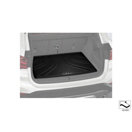 Tapis de compartiment à bagages ajusté - Pièce d'origine BMW 51472451592 Tapis de compartiment à bagages ajusté - Pièce d'origine BMW 51472451592