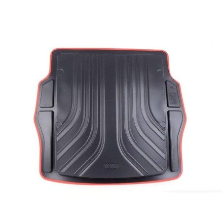 Tapis de compartiment à bagages de coffre ajusté noir - Pièce d'origine BMW 51472350079