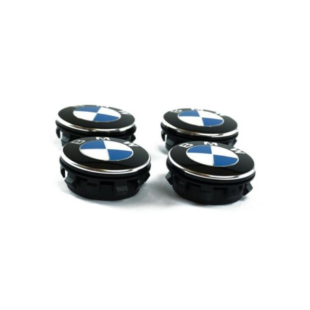 Ensemble de couvercles de moyeu de roue flottante de 56 mm - Pièce d'origine /BMW