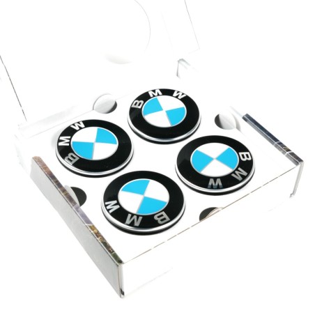 Ensemble de couvercles de moyeu de roue flottante de 65 mm - Pièce d'origine BMW 36122455269