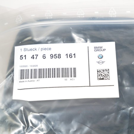 Tapis de sol noir Poignée de coffre - Pièce d'origine BMW 51476958161