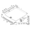 Tapis de sol noir Poignée de coffre - Pièce d'origine BMW 51479120283 Tapis de sol noir Poignée de coffre - Pièce d'origine BMW 51479120283