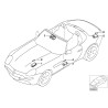 Lampe de sol - Pièce d'origine BMW 63318363604 Lampe de sol - Pièce d'origine BMW 63318363604