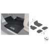 Tapis de sol arrière - Pièce d'origine BMW 51472458562 Tapis de sol arrière - Pièce d'origine BMW 51472458562