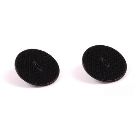 Ensemble de deux clips de fixation de tapis de sol avec boucle et crochet - Pièce d'origine BMW 2x07149166609