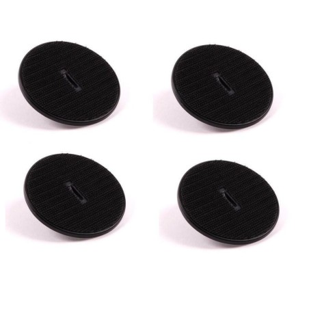 Ensemble de fixation de tapis de sol de quatre pièces - Pièce d'origine BMW 4x07149166609