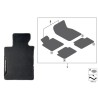 Tapis de sol M Performance LHD - Pièce d'origine BMW 51472457270 Tapis de sol M Performance LHD - Pièce d'origine BMW 51472457270