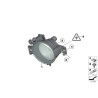 Feu antibrouillard droit - Pièce d'origine BMW 63177224644 Feu antibrouillard droit - Pièce d'origine BMW 63177224644