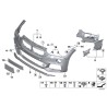 Cadre de lampe antibrouillard gauche - Pièce d'origine BMW 51118073959 Cadre de lampe antibrouillard gauche - Pièce d'origine BMW 51118073959