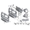 Panneau avant de canalisation d'air - Pièce d'origine BMW 51647177878 Panneau avant de canalisation d'air - Pièce d'origine BMW 51647177878