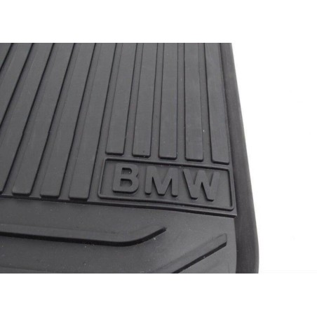 Tapis de sol en caoutchouc noir toutes saisons avant - Pièce d'origine BMW 51472409275