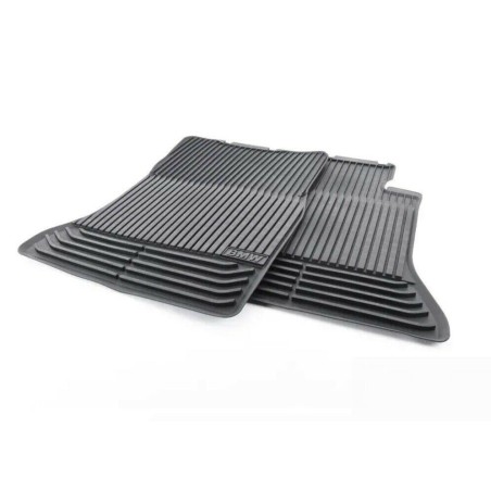 Tapis de sol en caoutchouc noir toutes saisons avant RHD - Pièce d'origine BMW 51472352249 Tapis de sol en caoutchouc noir toutes saisons avant RHD - Pièce d'origine BMW 51472352249