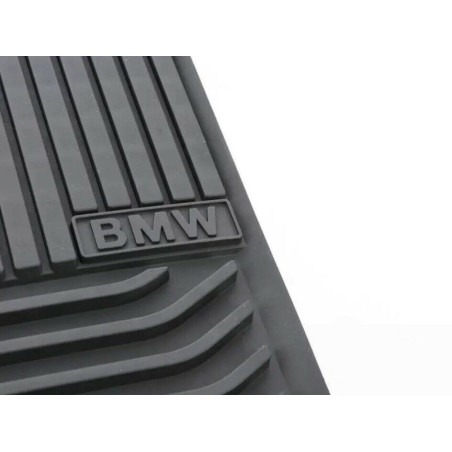 Tapis de sol en caoutchouc noir toutes saisons avant RHD - Pièce d'origine BMW 51472352249 Tapis de sol en caoutchouc noir toutes saisons avant RHD - Pièce d'origine BMW 51472352249