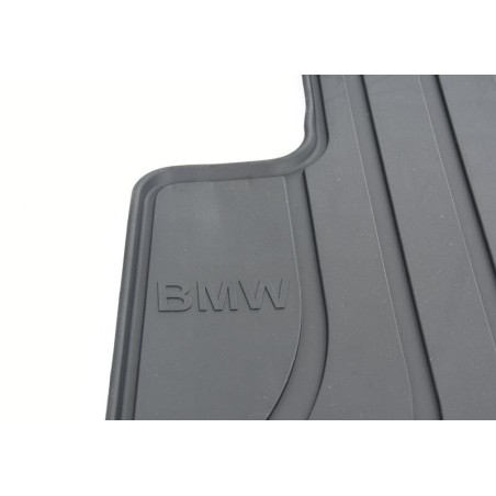 Tapis de sol avant toutes saisons noirs - Pièce d'origine BMW 51470427557