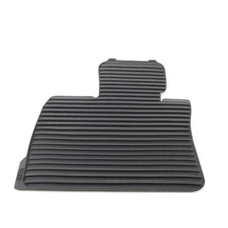 Tapis de sol en caoutchouc toutes saisons avant, couleur anthracite noir - Pièce d'origine BMW 51470416689.