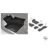 Tapis de sol en caoutchouc toutes saisons avant - Pièce d'origine BMW 51472458551 Tapis de sol en caoutchouc toutes saisons avant - Pièce d'origine BMW 51472458551