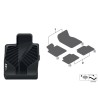 Tapis de sol en caoutchouc toutes saisons avant - Pièce d'origine BMW 51472458861 Tapis de sol en caoutchouc toutes saisons avant - Pièce d'origine BMW 51472458861