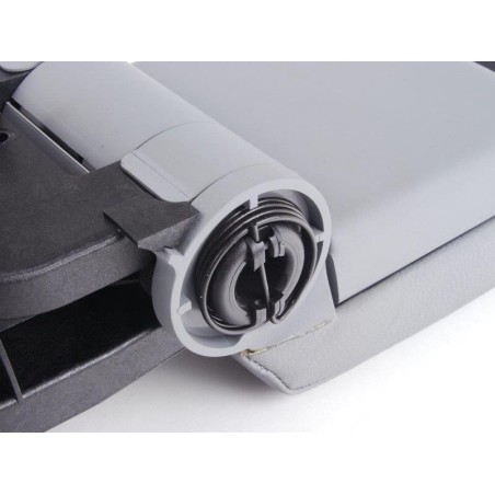 Assemblage d'accoudoir avant en vinyle gris - Pièce d'origine BMW 51168248546