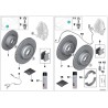 Jeu de plaquettes de frein avant - Pièce d'origine BMW 34112284969 Jeu de plaquettes de frein avant - Pièce d'origine BMW 34112284969