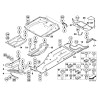 Tablier de protection inférieur du pare-chocs avant droit - Pièce d'origine BMW 51717170006 Tablier de protection inférieur du pare-chocs avant droit - Pièce d'origine BMW 51717170006