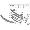 Support de pare-chocs avant - Pièce d'origine BMW 51118047390 Support de pare-chocs avant - Pièce d'origine BMW 51118047390