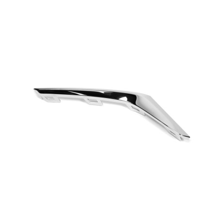 Moulure de pare-chocs avant chromée inférieure - Ensemble de deux pièces d'origine BMW 51117471524/51117471523. Moulure de pare-chocs avant chromée inférieure - Ensemble de deux pièces d'origine BMW 51117471524/51117471523.