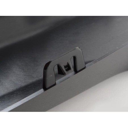 Enveloppe de pare-chocs avant noire - Pièce d'origine BMW 51117337791