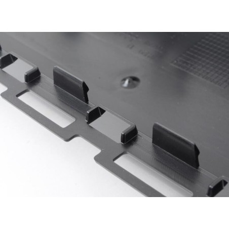 Enveloppe de pare-chocs avant noire - Pièce d'origine BMW 51117337791
