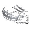Coque de pare-chocs avant apprêtée - Pièce d'origine BMW 51117496128 Coque de pare-chocs avant apprêtée - Pièce d'origine BMW 51117496128