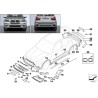 Enveloppe de pare-chocs avant apprêtée - Pièce d'origine BMW 51118037267 Enveloppe de pare-chocs avant apprêtée - Pièce d'origine BMW 51118037267