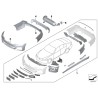 Enveloppe de pare-chocs avant apprêtée - Pièce d'origine BMW 51118069076 Enveloppe de pare-chocs avant apprêtée - Pièce d'origine BMW 51118069076