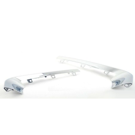 Paire de garnitures de couvercle de lampe antibrouillard pour pare-chocs avant - Pièce d'origine BMW 51117304059/51117304060