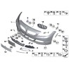 Grille de couverture de phare antibrouillard avant gauche N/S - Pièce d'origine BMW 51117203847 Grille de couverture de phare antibrouillard avant gauche N/S - Pièce d'origine BMW 51117203847