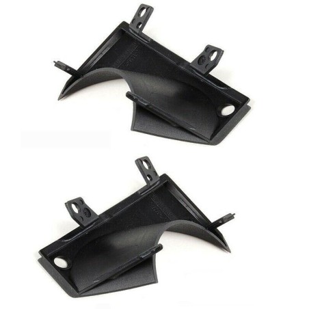 Ensemble de couvercle de phare antibrouillard avant gauche et droit - Pièce d'origine BMW 63176906428/63176906427 Ensemble de couvercle de phare antibrouillard avant gauche et droit - Pièce d'origine BMW 63176906428/63176906427