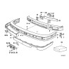 Bouclier avant - Pièce d'origine BMW 51111953646 Bouclier avant - Pièce d'origine BMW 51111953646