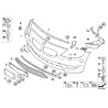 Bouclier avant - Pièce d'origine BMW 51113448817 Bouclier avant - Pièce d'origine BMW 51113448817